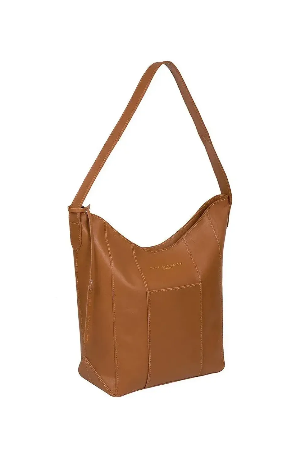 'Winchester' Vegetable-Tanned Leather Shoulder Bag
