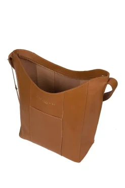 'Winchester' Vegetable-Tanned Leather Shoulder Bag