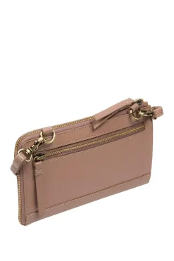 'Winnie' Leather Cross Body Phone Clutch Bag