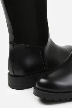 'Wynter' Knee High Boots With Fur Trim And Lining