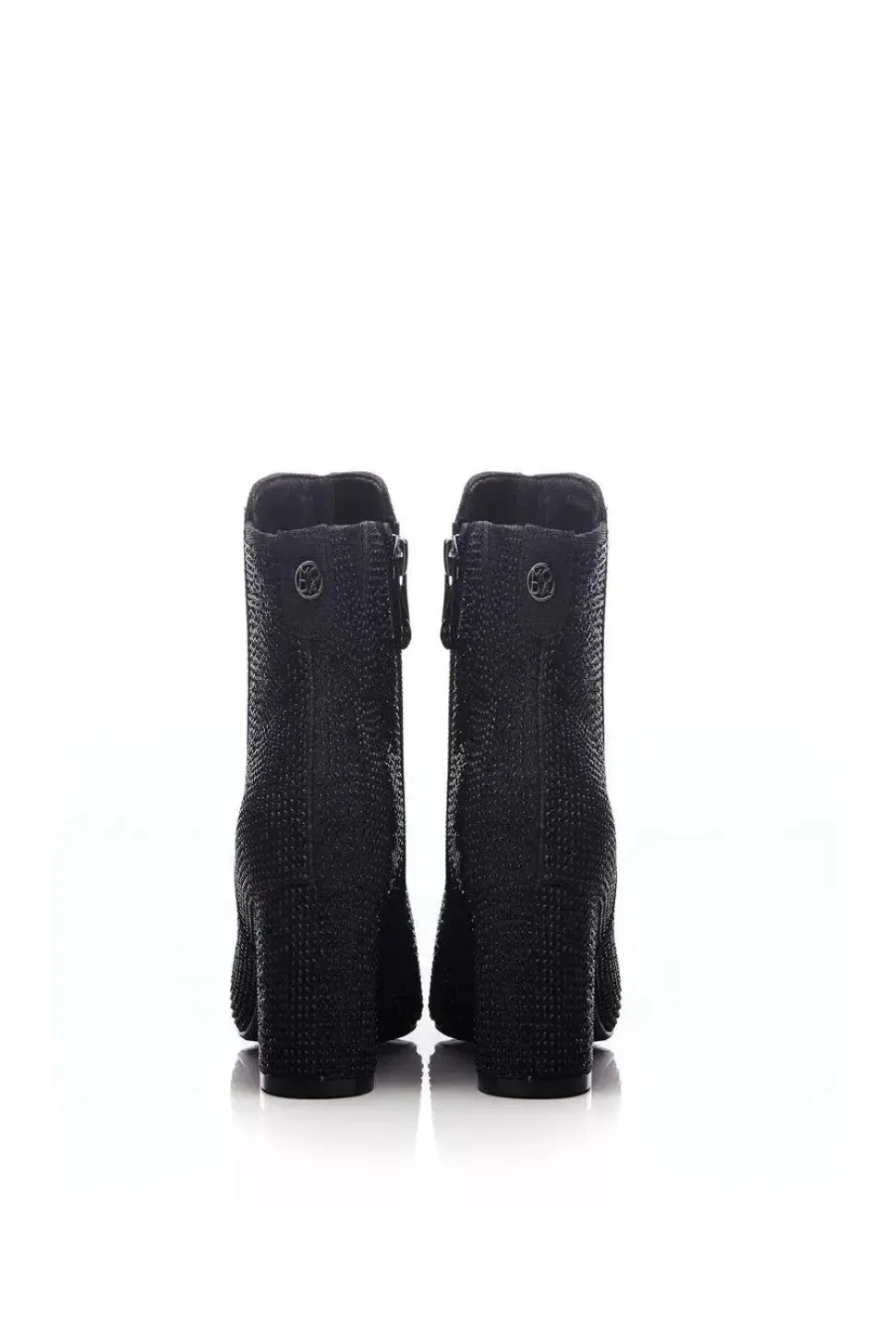 'Xiomara' Textile Heeled Boots