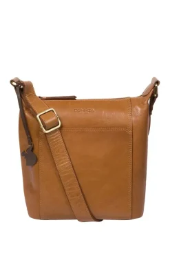 'Yasmin' Leather Cross Body Bag