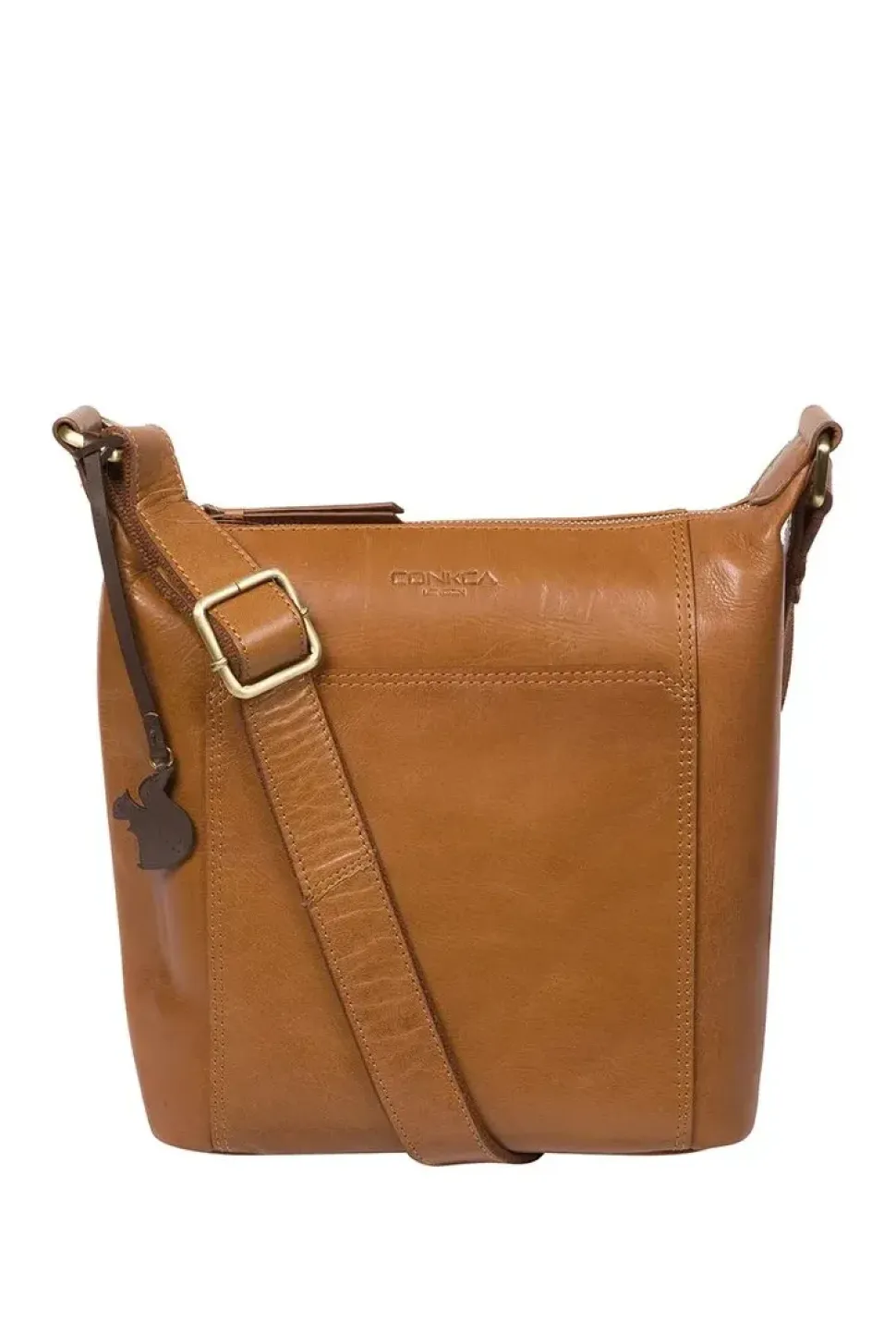 'Yasmin' Leather Cross Body Bag