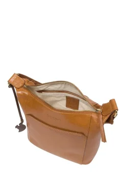 'Yasmin' Leather Cross Body Bag