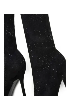 'Zarina' Alcantara Knee High Boots