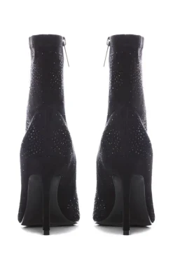 'Zoeyy' Alcantara Ankle Boots