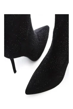 'Zoeyy' Alcantara Ankle Boots