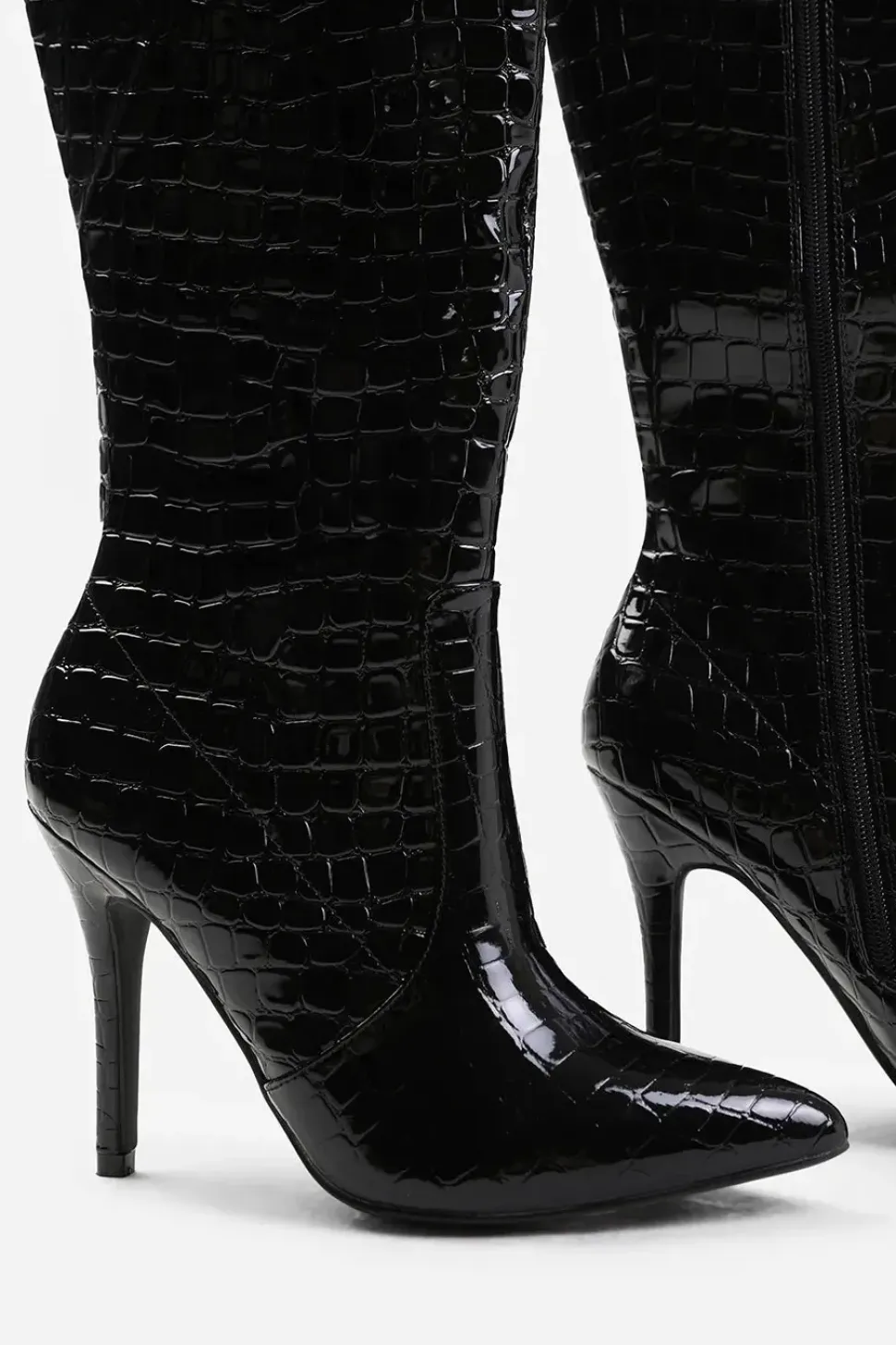 'Zoya' High Heel Calf Boot