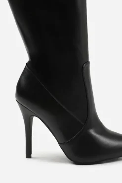 'Zoya' High Heel Calf Boots