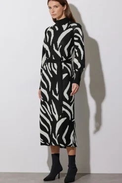 Zebra Jumper Dress