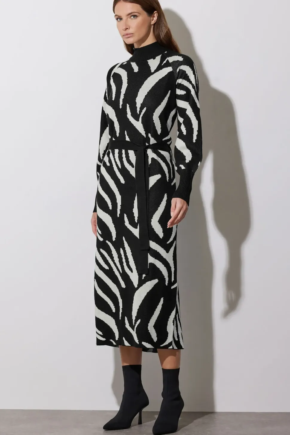 Zebra Jumper Dress