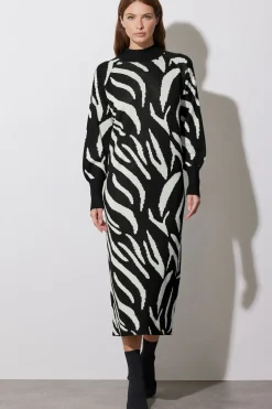 Zebra Jumper Dress