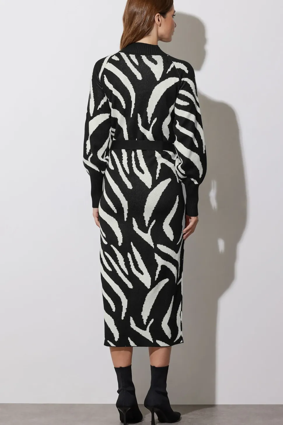 Zebra Jumper Dress