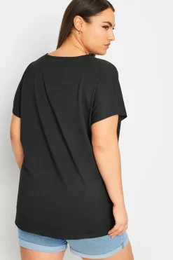 Zip Butterfly Embellished T-Shirt