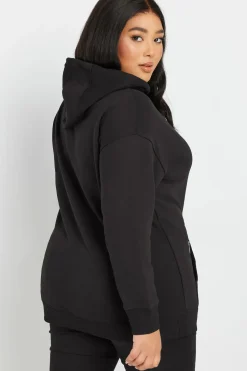 Zip Detail Hoodie