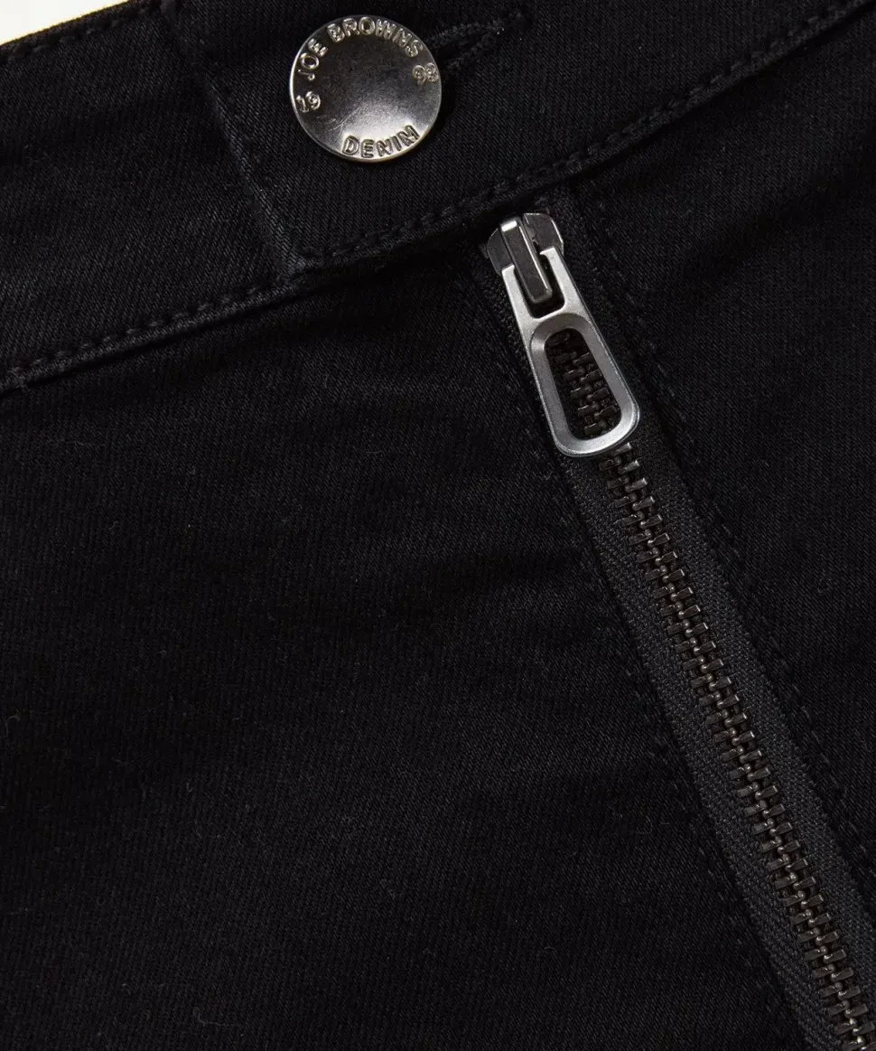 Zip Detail Skinny Jeans