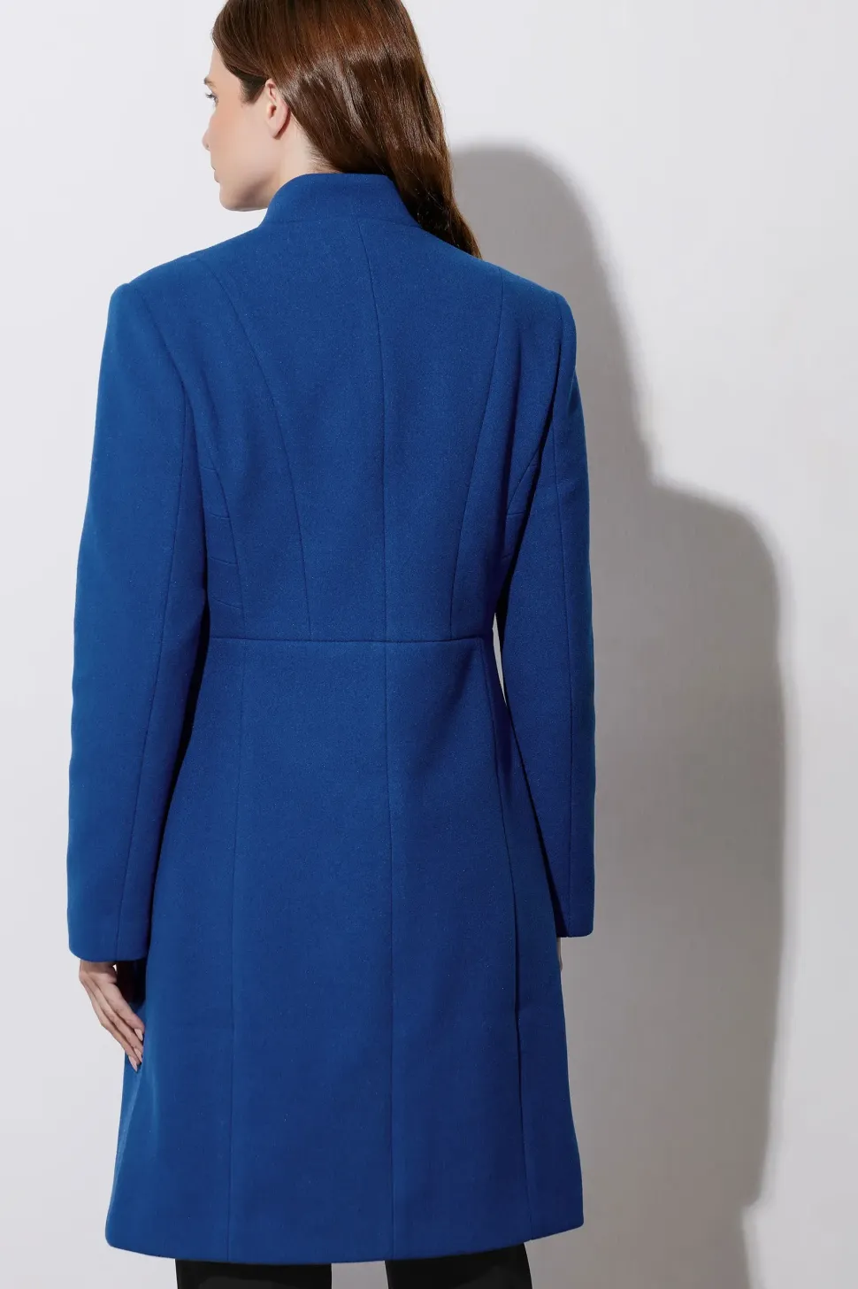 Zip Detail Tailored Coat