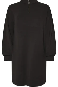 Zip Neck Jumper Dress