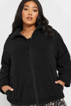 Zip Through Teddy Fleece Jacket